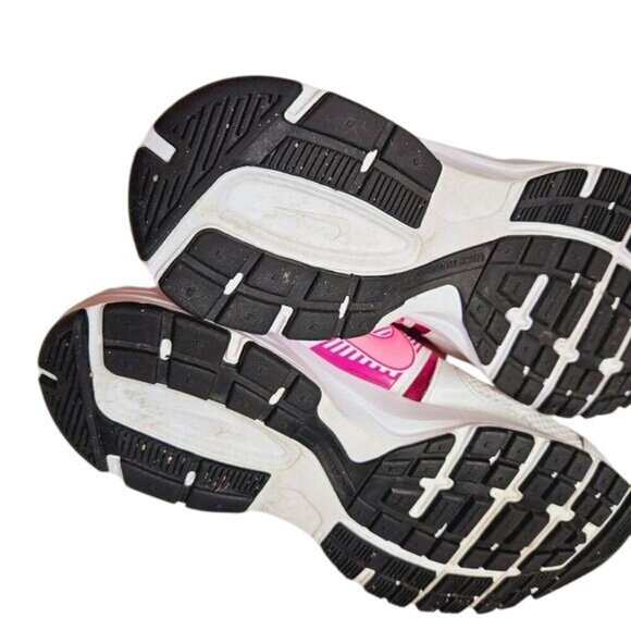 Nike Womens Running Shoes Sz 7.5 White &‎ Pink Mesh Athletic Sneakers Active - Picture 13 of 16